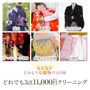 着物 クリーニング 丸洗い しみ抜き プレス付...の詳細画像2
