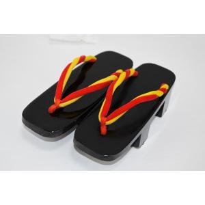 下駄 げた レディース 赤鼻緒 二枚歯 着物 浴衣 盆踊り 祭り 踊り 芳町