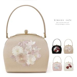 振袖 バッグ 単品 四君子 刺繍 高級バッグ 日本製 成人式 振袖 爆買｜キモノカフェ