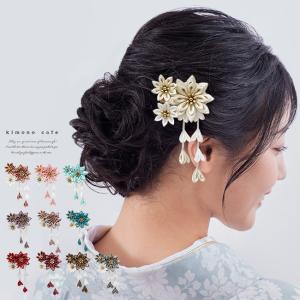 つまみ細工 髪飾り 卒園式 浴衣 ヘアピン ヘアクリップ ヘア