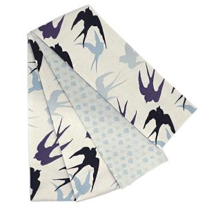 特別価格 tsumori chisato ツモリチサト 細帯 半巾帯 麻無地・ねこ刺繍