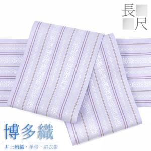 博多織 日本製 半巾帯 金証紙 正絹 本場筑前博多織 単衣 半幅帯