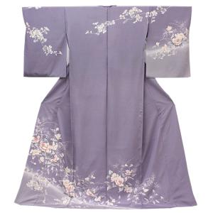 着物 特選訪問着 古典京友禅訪問着 卒業式 入学式 御所解に扇面文様