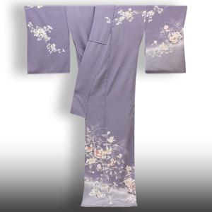 訪問着 吉澤友禅 正絹 未仕立て 着物 反物 ...の詳細画像1