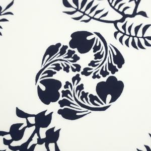 浴衣 竺仙 未仕立て 反物 白 綿100% 鑑...の詳細画像3