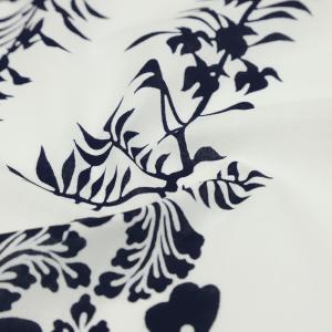 浴衣 竺仙 未仕立て 反物 白 綿100% 鑑...の詳細画像4