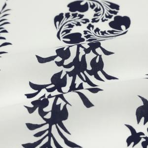 浴衣 竺仙 未仕立て 反物 白 綿100% 鑑...の詳細画像5