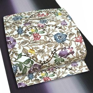 山下織物◇招福宝尽くし◇黒地逸品袋帯◇はたなか : はたなか呉服店