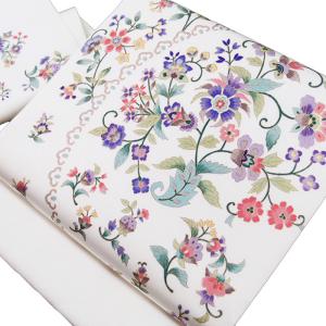 岡重 バッグ OKAJIMA 黒 ブラック 象 花唐草 京友禅 トートバッグ 上品