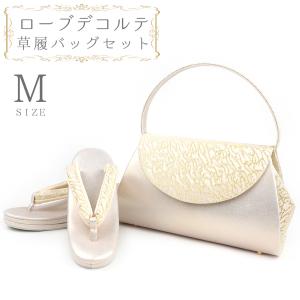 草履バッグセット ローブデコルテ Mサイズ 草履バッグ 訪問着 留袖