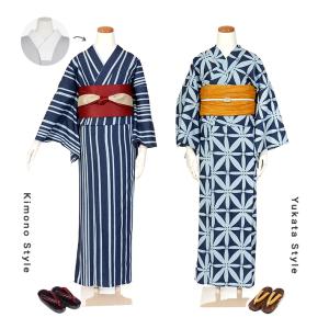 デニム 浴衣 夏着物 DENIM 大人 単品 ...の詳細画像2