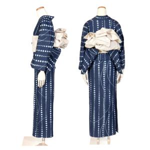 デニム 浴衣 夏着物 DENIM 大人 単品 ...の詳細画像5
