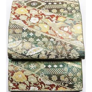 Kisste（キステ） 帯 袋帯 留袖用帯 フォーマル 西陣織 留袖帯 灰色 松