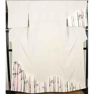 平和屋着物▽上質な小紋　単衣　舞花文　暈し染め　正絹　逸品　AAAZ7150jh 平和屋着物□上質な小紋 舞花文 蛍暈し 正絹 逸品 DABD6054du : 平和屋