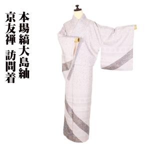 平和屋着物▽上質な小紋　単衣　舞花文　正絹　逸品　AABG8820jh 平和屋着物□上質な小紋 舞花文 蛍暈し 正絹 逸品 DABD6054du : 平和屋