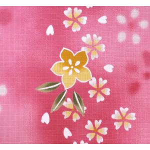 ananブランド 婦人用 浴衣 綿紅梅 ローズ...の詳細画像2