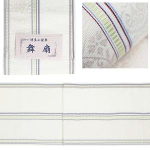 半幅帯 正絹 リバーシブル 博多織 夏帯 浴衣...の詳細画像5