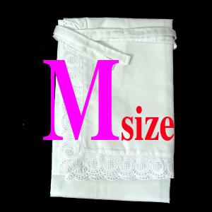 裾除け 綿レース　Ｍ　Ｌ　