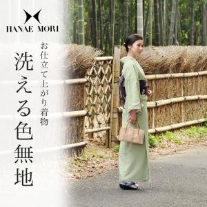 洗える色無地 ハナエモリ M、