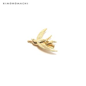 （Prices down2）ツバメクリップ 髪飾り「ゴールド」 ヘアアクセサリー ヘアクリップ 帯留め 和装小物