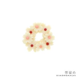 高知産赤珊瑚 薔薇の花の帯留め/K18 /帯/着物/和装小物 /『宝石