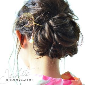 (Prices down2)月 かんざし「ホワ...の詳細画像2