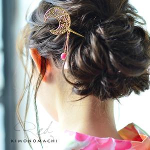 (Prices down2)月 かんざし「ホワ...の詳細画像4