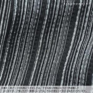 浴衣 メンズ 浴衣単品「黒白縞」 S M L ...の詳細画像1
