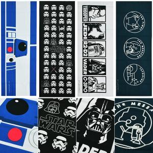 （Prices down）スター・ウォーズ 手ぬぐい「R2-D2、帝国軍、STAR
