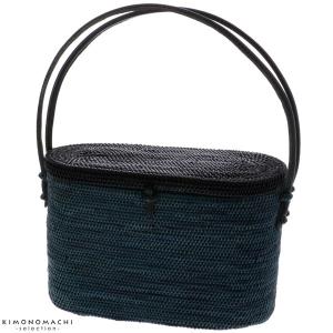 ツートン蓋付き アタバッグ「ターコイズ×ブラック」