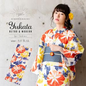 浴衣 レディース 単品 「朝顔