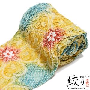 絞り浴衣反物「ミクロネシア」 