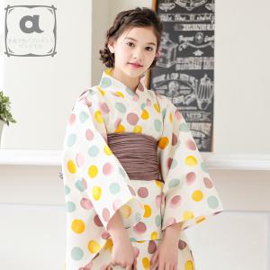 浴衣 子供 セパレート ワンピース 3点セット...の詳細画像1