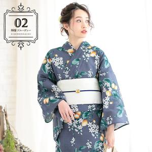 浴衣 レディース 大きいサイズ 単品 3L 4...の詳細画像3