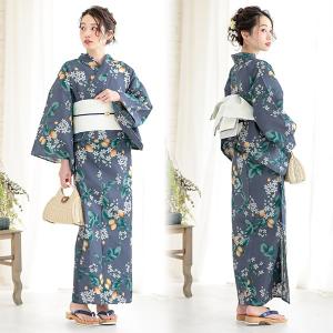 浴衣 レディース 大きいサイズ 単品 3L 4...の詳細画像4