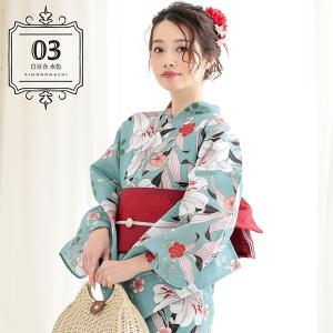 浴衣 レディース 大きいサイズ 単品 3L 4...の詳細画像5