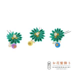 Prices down3）(訳アリ)(アウトレット品) Uピン髪飾り「椿 赤・ピンク