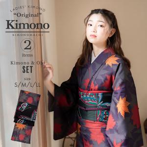 洗える着物 セット 「袷着物：