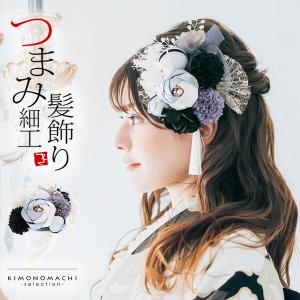 かんざし 髪飾り 花月 「シルバー 桜」 礼装かんざし 簪 F18-033 パ 花