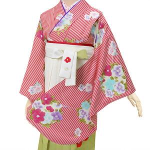 Prices down4）七五三 着物 7歳 小物セット「桃色 毬の刺繍」お正月に