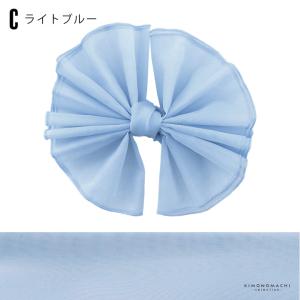 飾り兵児帯 単品「ホワイト・ミストグレー・ライ...の詳細画像4