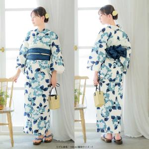 浴衣 レディース 女性浴衣 2点セット(綿浴衣...の詳細画像4