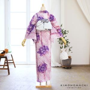 お仕立て上がり絞り浴衣単品 花しぼり「古織部 ...の詳細画像4
