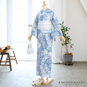 お仕立て上がり絞り浴衣単品 花しぼり「きら星 ...の詳細画像3