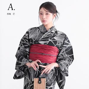 浴衣 レディース 女性 2点セット (浴衣+し...の詳細画像4