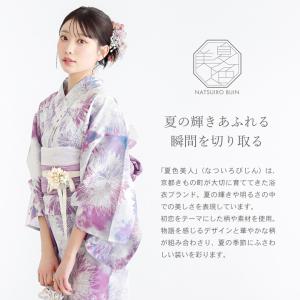 接触冷感 夏色美人 浴衣 レディース 女性浴衣...の詳細画像2