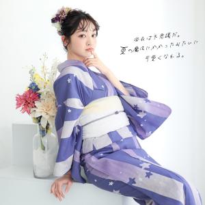 浴衣セット レディース 大人可愛い 浴衣2点セ...の詳細画像3