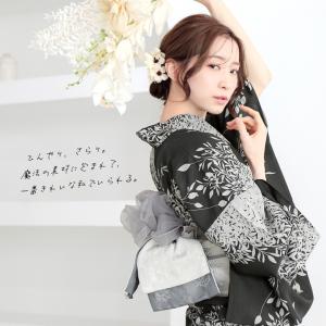 浴衣 セット レディース 吸水速乾 ポリエステ...の詳細画像2