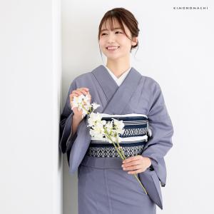 レディース 夏着物 色無地 絽(駒絽)紗八寸帯...の詳細画像3