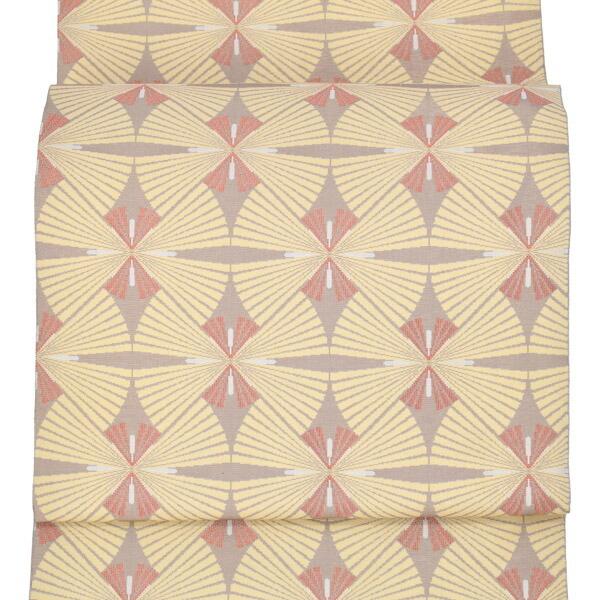 (中古品)仕立て上がり 袋帯 「松葉文」 礼装 人間国宝 北村武資作(メール便不可)ss2603of...